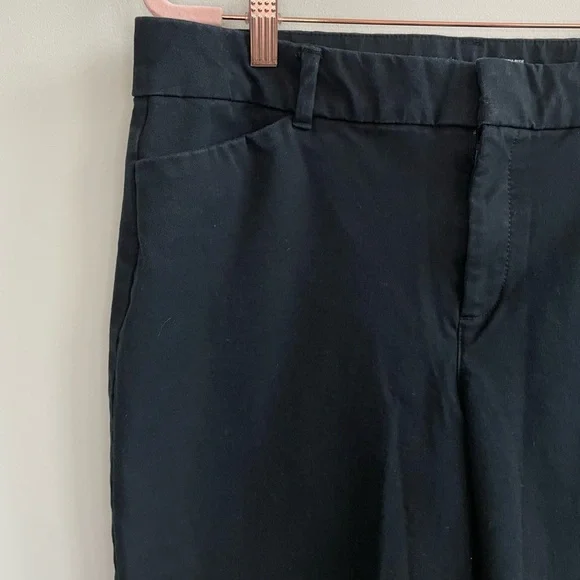 Old Navy Black High Rise Pixie Skinny Full Length Pants - Picture 2 of 5